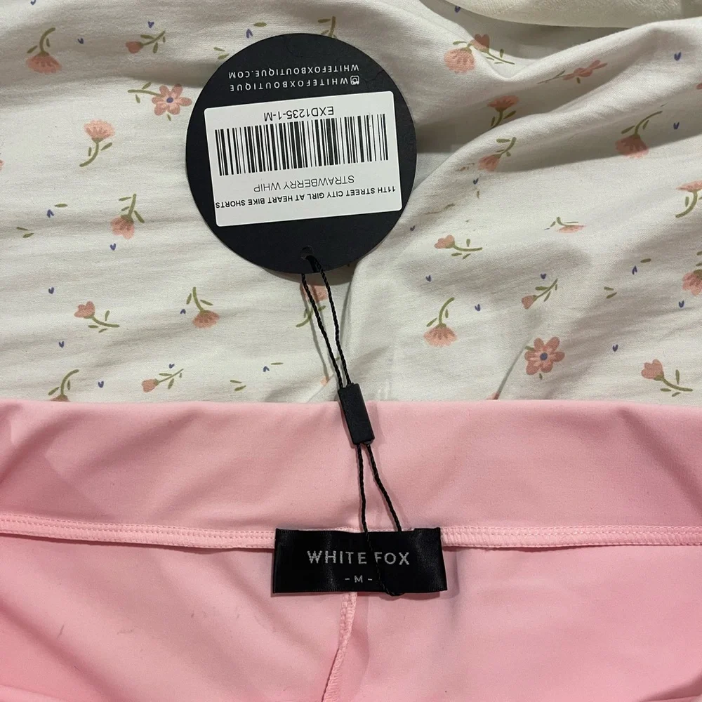 white fox bike shorts - Picture 5 of 5